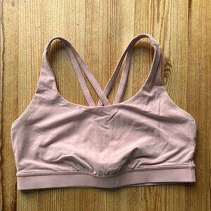 Lululemon Pink Sports Bra Energy Bra